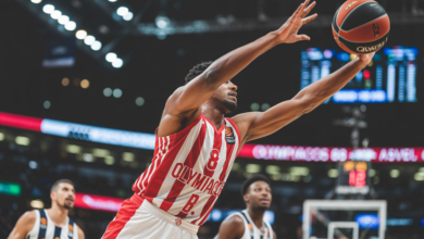 Olympiacos B.C. vs Asvel Match Player Stats