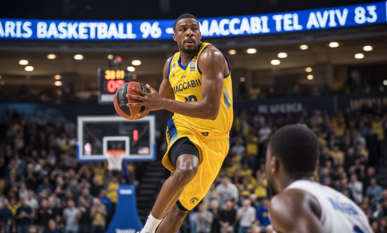 Maccabi Tel Aviv B.C. vs Paris Basketball Match Player Stats
