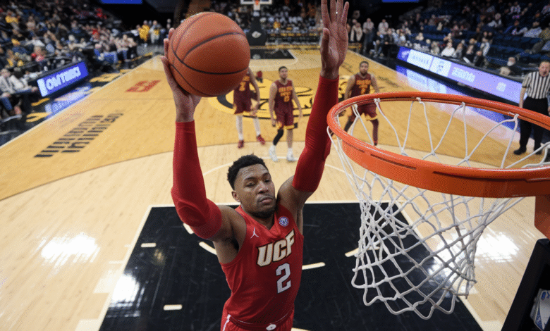 UCF Knights Men's Basketball vs ASU Basketball Match Player Stats
