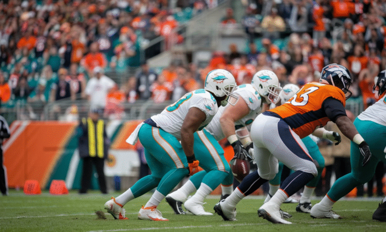 Miami Dolphins vs Denver Broncos Match Player Stats