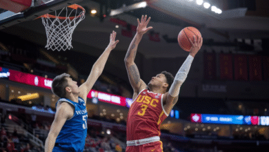 USC Trojans Men's Basketball vs Washington Basketball Match Player Stats