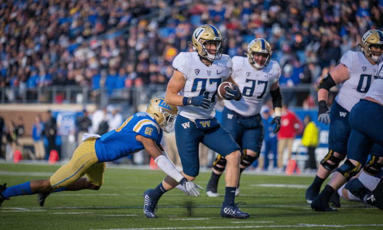 Washington Huskies Football vs UCLA Bruins Football Match Player Stats