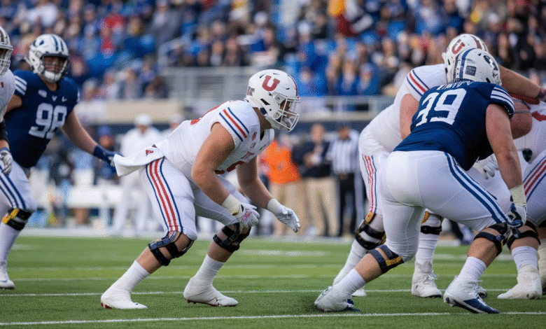 Utah Utes Football vs BYU Football Match Player Stats