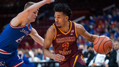 ASU Basketball vs Kansas Jayhawks Match Player Stats