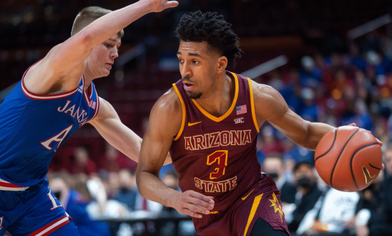 ASU Basketball vs Kansas Jayhawks Match Player Stats