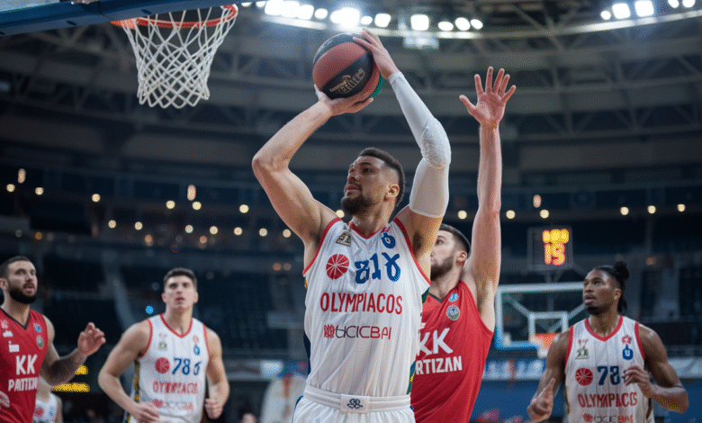 Olympiacos BC vs KK Partizan Match Player Stats