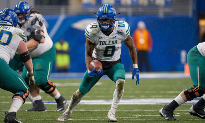 Toledo Football vs Akron Zips Football Match Player Stats