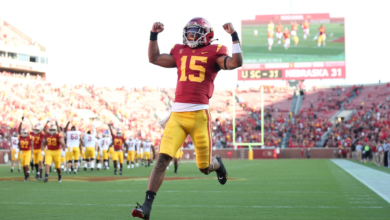 USC Trojans Football vs Nebraska Cornhuskers Football Match Player Stats
