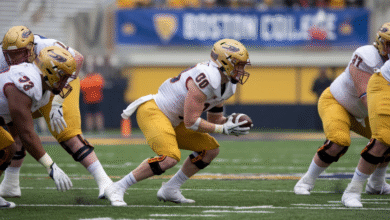 Boston College Eagles Football vs UVA Football Match Player Stats