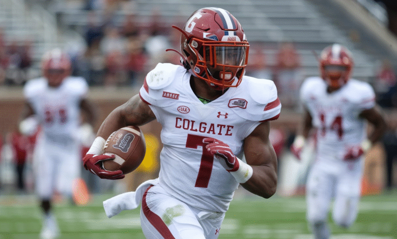 Colgate Football vs Akron Zips Football Match Player Stats