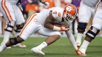 Clemson Tigers Football vs App State Football Match Player Stats