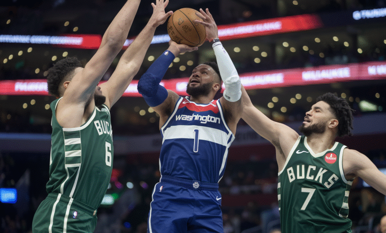 Washington Wizards vs Milwaukee Bucks Match Player Stats