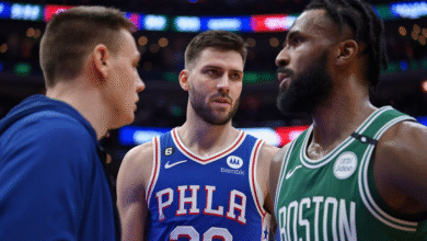 76ers vs Boston Celtics Match Stats