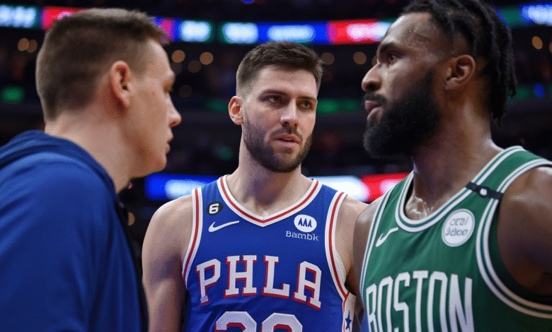 76ers vs Boston Celtics Match Stats
