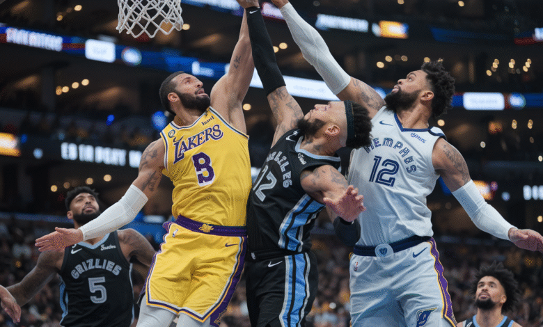 Lakers vs Memphis Grizzlies Match Player Stats