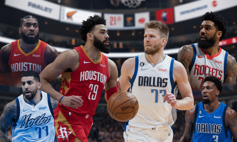 Houston Rockets vs Dallas Mavericks Match Player Stats
