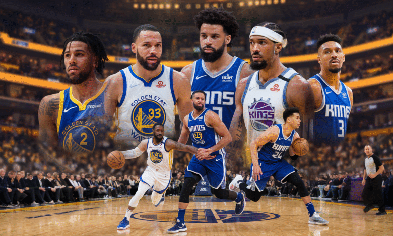 Golden State Warriors vs Sacramento Kings Match Player Stats