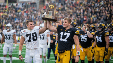 Troy Trojans Football vs Iowa Hawkeyes Football Match Player Stats