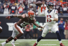 Cleveland Browns vs Houston Texans Match Player Stats