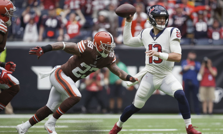 Cleveland Browns vs Houston Texans Match Player Stats