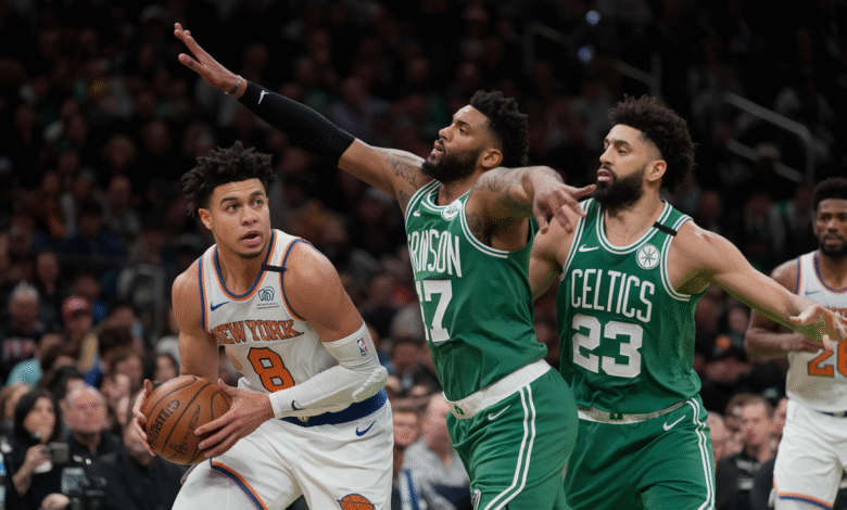 Knicks vs. Boston Celtics Match Player Stats