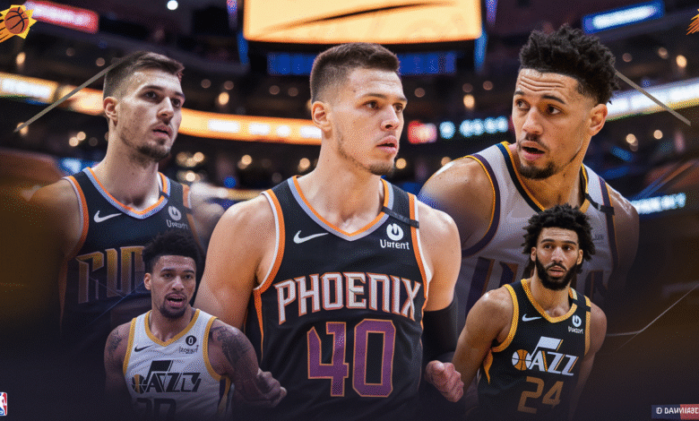 Phoenix Suns vs Utah Jazz Match Player Stats