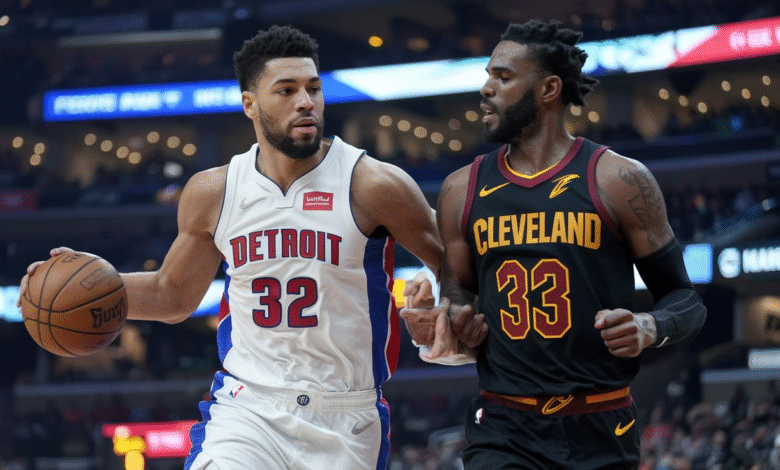 Detroit Pistons vs Cleveland Cavaliers Match Player Stats