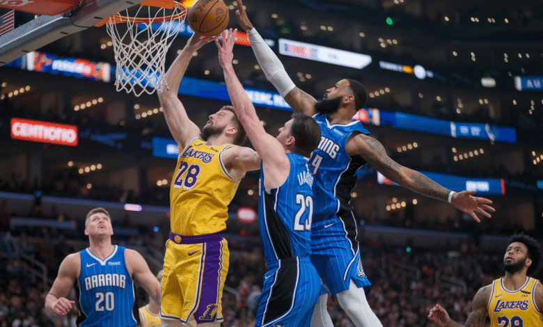 Lakers vs Orlando Magic Match Player Stats