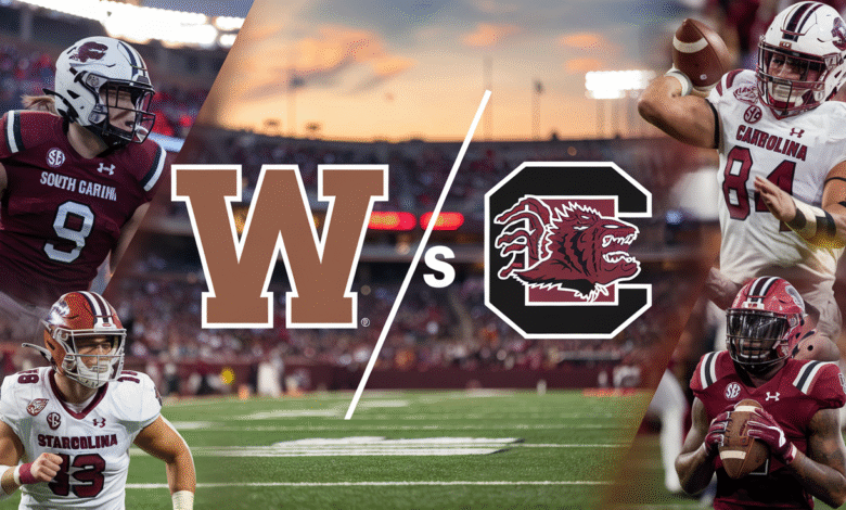 Wofford Football vs South Carolina Gamecocks Football Match Player Stats Recap