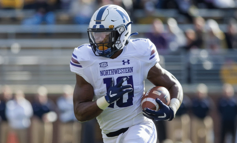 Northwestern Wildcats Football vs Iowa Hawkeyes Football Match Player Stats Breakdown