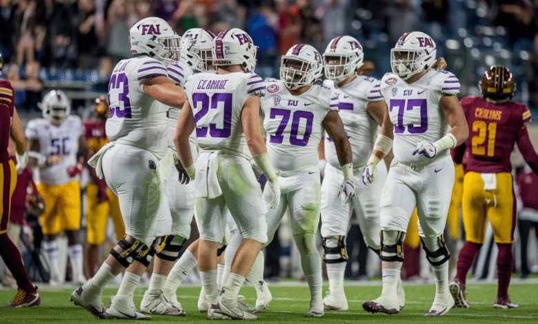 FAU Football vs ECU Football Match Player Stats Breakdown