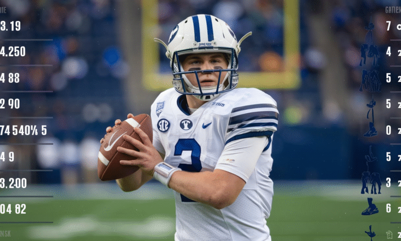 BYU Football vs UCF Football Match Player Stats